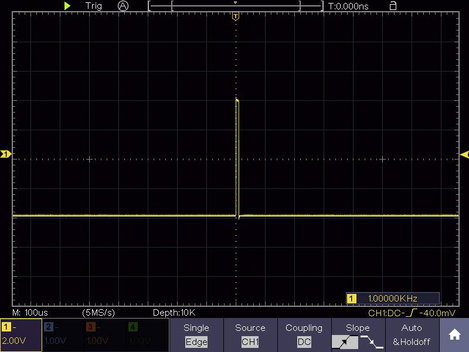 4 csatornás digitális oszcilloszkóp és függvénygenerátor 200 MHz 1 GSa/mp 40000 kpts 8 bit DSO, VOLT 8. kép