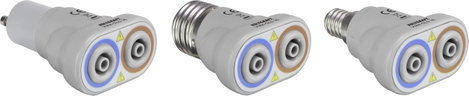 VOLTCRAFT VMA-5LS 16 Mérőadapter - Sötétszürke, Világosszürke 2. kép