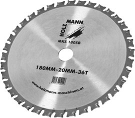Tartalék fűrészlap TCT Holzmann Maschinen MKS180SB