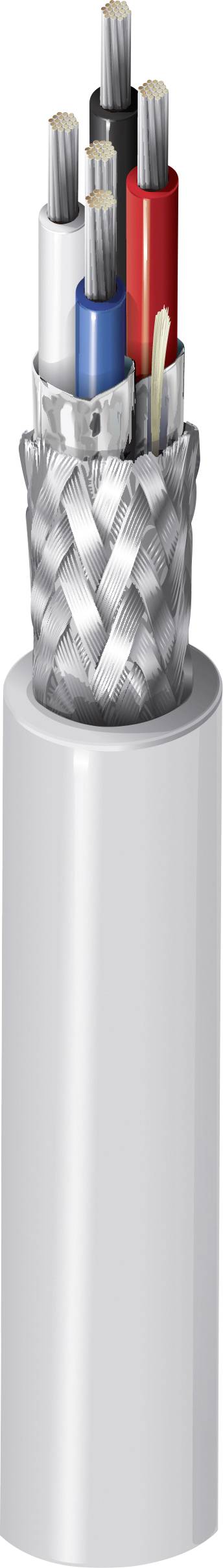 Belden 3084A T5U500 Vezérlő vezeték 2 x 2 x 0.38 mm² Szürke méteráru