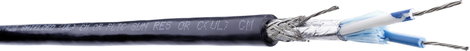 Belden Adatkábel 2 x 0.36 mm² Fekete 3105A.00152 méteráru 2. kép