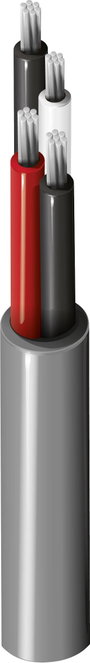 Belden 9744 060U500 Hangszer vezeték 2 x 2 x 0.35 mm² Króm méteráru bélyegkép