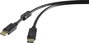 Renkforce Kijelző csatlakozó Csatlakozókábel DisplayPort dugó, DisplayPort dugó 7.50 m Fekete UHD 4K bélyegkép