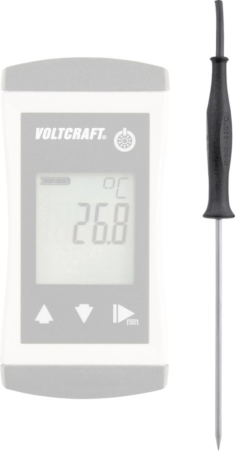 VOLTCRAFT TPT-202 Beszúrós érzékelő -70 - 250 °C Érzékelő típus Pt1000