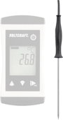 VOLTCRAFT TPT-202 Beszúrós érzékelő -70 - 250 °C Érzékelő típus Pt1000 bélyegkép