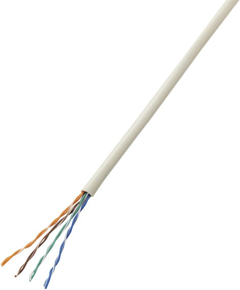 TRU COMPONENTS TC-7572796 Telefonkábel J-Y(ST)Y 2 x 2 x 0.80 mm Szürke 25 m