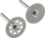 Gyémántszemcsés vágókorong készlet Ø 22 mm/3,2 mm 2 db, Basetech BT-1783924 bélyegkép