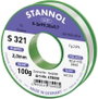 Stannol S321 2,0% 2,0MM SN99,3CU0,7 CD 100G Forrasztóón, ólommentes Ólommentes, Tekercs Sn99,3Cu0,7 bélyegkép