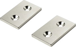 Tartós mágnes Derékszögű N35 Kerethőmérséklet (max.): 80 °C TRU COMPONENTS