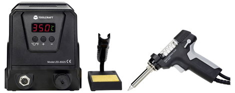 Digitális kiforrasztó állomás 90 W 160 - 480 °C Toolcraft ZD-8925 TO-4861968 2. kép