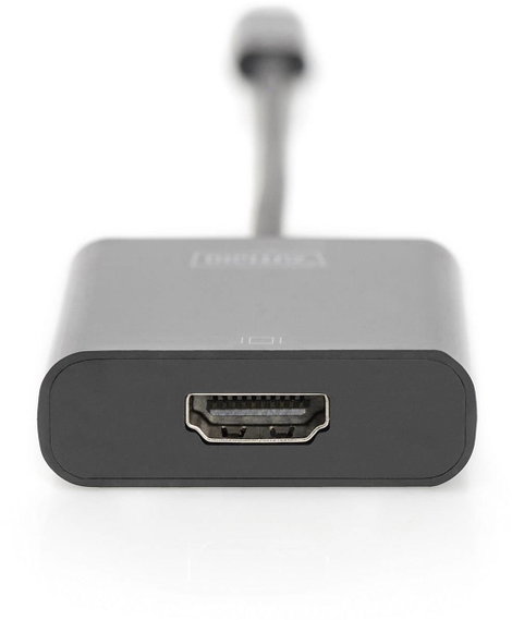 Digitus TV, Monitor Átalakító [1x USB-C® dugó - 1x HDMI alj] DA-70852 3. kép