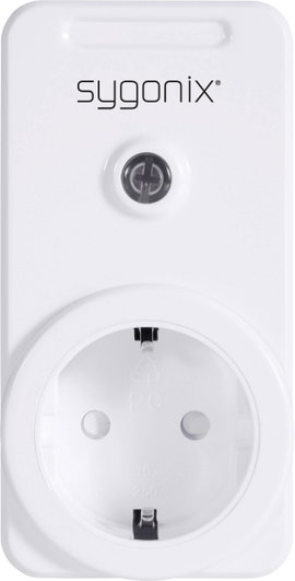 RS2W SY-RS2W-E1 Dugalj vezeték nélküli Köztes dugó 1 csatornás Kapcsolási teljesítmény (max.) 3500 W