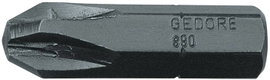 Gedore 890 PZD 1 6553250 Kereszthornyú bit PZ 1 Króm-vanádium speciális acél Barnított C 8 1 db