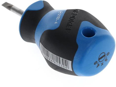 Gedore 2153 4 Egyenes pengéjű csavarhúzó Pengeszélesség: 4 mm Penge hossz: 25 mm 2. kép