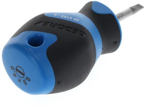 Gedore 2153 4 Egyenes pengéjű csavarhúzó Pengeszélesség: 4 mm Penge hossz: 25 mm 3. kép