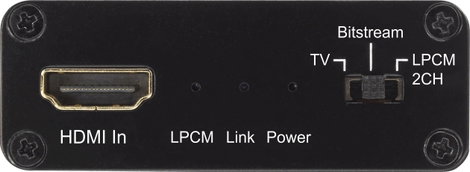 SpeaKa Professional Audio Extraktor SP-AE-H/TC-04v2 [HDMI - HDMI, Toslink, Jack, RCA] 3840 x 2160 Pi 4. kép