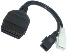 Adapter Universe OBD II dugó 7250 Alkalmas (autómárka): Audi, Volkswagen, Seat 1 db