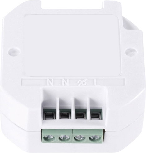 Süllyeszett beépíthető vezeték nélküli kapcsoló 2000 W 70 m, Sygonix SY-3523468 2. kép