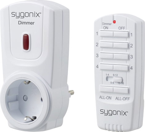 RSL Dimmer készlet Köztes dugó Kapcsolási teljesítmény (max.) 300 W Max. hatótáv (szabad területen) 2. kép