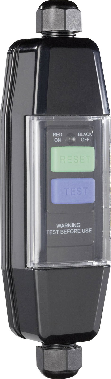 Személyvédő köztes kapcsoló kábelszereléshez, RCD 230 VAC fekete IP65 Sygonix SY-3530658 3. kép