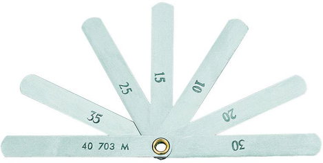Gedore 703 M 6549140 Hézagmérő Lapok száma: 7