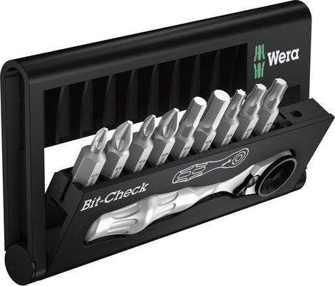 Wera BC BR 9 05073645001 Átváltó racsni készlet 1/4 (6,3 mm) 87 mm 2. kép