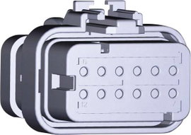 TE Connectivity Hüvelyház kábel AMPSEAL16 Pólusok száma 12 776533-3 1 db
