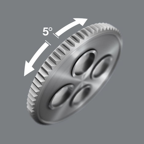 Wera 8100 SB 6 Zyklop Speed Dugókulcs készlet Metrikus 3/8 (10 mm) 29 részes 05004046001 18. kép