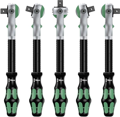 Wera 8100 SB 6 Zyklop Speed Dugókulcs készlet Metrikus 3/8 (10 mm) 29 részes 05004046001 8. kép