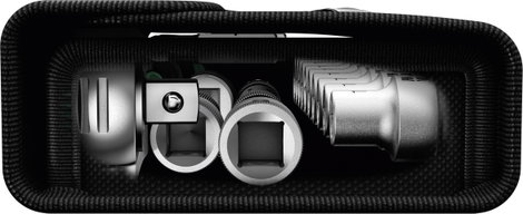 Wera 8100 SC 6 Zyklop Speed Dugókulcs készlet Metrikus 1/2 (12,5 mm) 28 részes 05004076001 6. kép