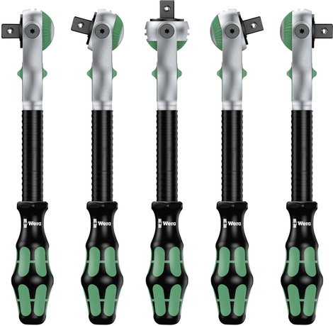 Wera 8100 SC 6 Zyklop Speed Dugókulcs készlet Metrikus 1/2 (12,5 mm) 28 részes 05004076001 7. kép