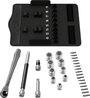Wera Zyklop Metal 8100 SB 7 Dugókulcs készlet Metrikus 3/8 (10 mm) 29 részes 05004047001 3. bélyegkép