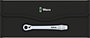Wera Zyklop Metal 8100 SC 8 Dugókulcs készlet Metrikus 1/2 (12,5 mm) 28 részes 05004078001 3. bélyegkép