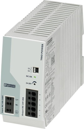 Phoenix Contact TRIO-PS-2G/1AC/24DC/20 Kalapsínes tápegység 24 V/DC 20 A 480 W Tartalom, tartalmi eg
