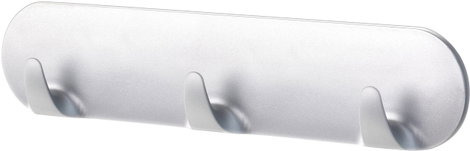 tesa POWERSTRIPS® Fogastartó Króm 2. kép