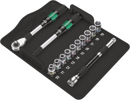 Wera 8006 SC 1 Dugókulcs készlet Metrikus 1/2 (12,5 mm) 13 részes 5004090001