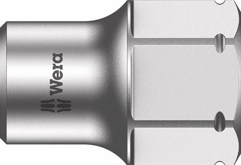 Wera 8790 FA 05003684001 Külső hatlap Dugókulcs betét 12 mm 1/4 (6,3 mm)