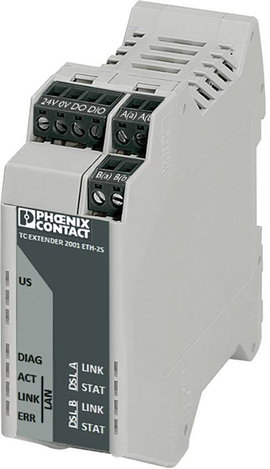 Ipari Ethernet-bővítő, Phoenix Contact TC EXTENDER 2001 ETH-2S 2702409