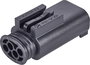 TE Connectivity Stift ház kábel AMP MQS Pólusok száma 6 1-967587-3 1 db 2. bélyegkép