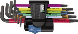 Wera Multicolour TORX Hajlított csavarhúzó készlet 9 részes
