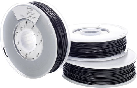 UltiMaker PLA - M0751 Black 750 - 211399 Ultimaker 3D nyomtatószál PLA műanyag 2.85 mm 750 g Fekete  2. kép