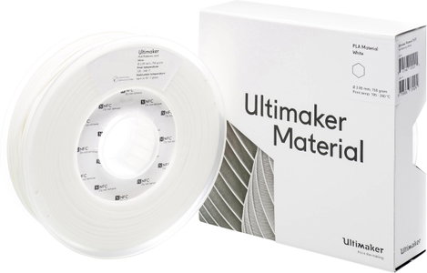 UltiMaker PLA - M0751 White 750 - 211399 Ultimaker 3D nyomtatószál PLA műanyag 2.85 mm 750 g Fehér 1