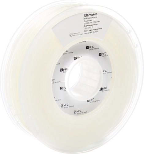 UltiMaker PLA - M0751 Transparent 750 - 211399 Ultimaker 3D nyomtatószál PLA műanyag 2.85 mm 750 g Á 4. kép