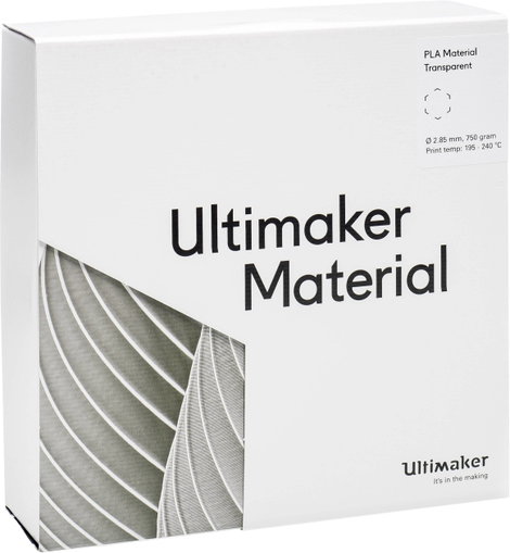 UltiMaker PLA - M0751 Transparent 750 - 211399 Ultimaker 3D nyomtatószál PLA műanyag 2.85 mm 750 g Á 5. kép