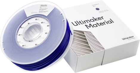 UltiMaker PLA - M0751 Blue 750 - 211399 Ultimaker 3D nyomtatószál PLA műanyag 2.85 mm 750 g Kék 1 db 6. kép
