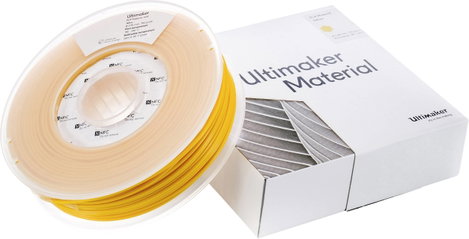 UltiMaker PLA - M0751 Yellow 750 - 211399 Ultimaker 3D nyomtatószál PLA műanyag 2.85 mm 750 g Sárga  6. kép