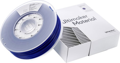 UltiMaker ABS - M2560 Blue 750 - 206127 Ultimaker 3D nyomtatószál ABS műanyag 2.85 mm 750 g Kék 1 db 6. kép