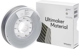UltiMaker ABS - M2560 Silver 750 - 206127 Ultimaker 3D nyomtatószál ABS műanyag 2.85 mm 750 g Ezüst 