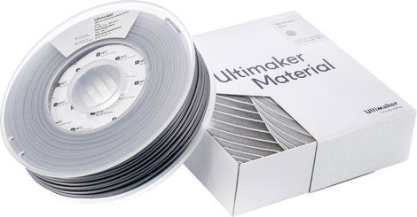 UltiMaker ABS - M2560 Silver 750 - 206127 Ultimaker 3D nyomtatószál ABS műanyag 2.85 mm 750 g Ezüst 6. kép