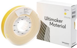 UltiMaker ABS - M2560 Yellow 750 - 206127 Ultimaker 3D nyomtatószál ABS műanyag 2.85 mm 750 g Sárga 